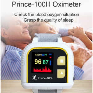 مقياس التأكسج النبضي للمعصم Prince-100H مزود بتقنية Bluetooth 4.0